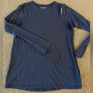 Reebok Navy Long Sleeve